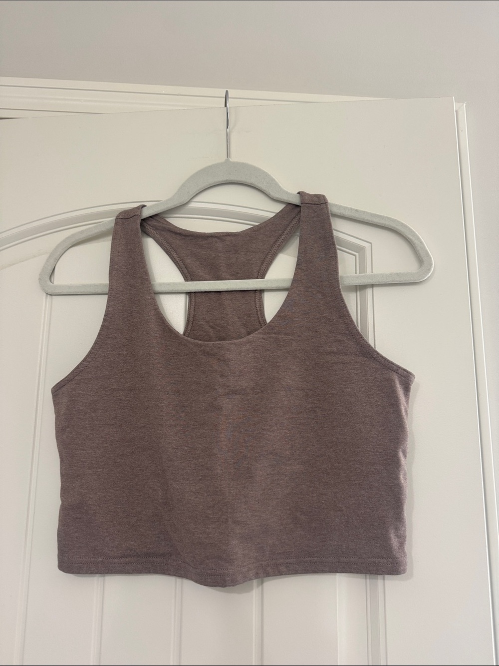 Pact Racerback Crop Tank Top